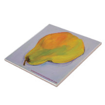 Farm Stand Fresh Pear Trivet Tile