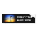 Farm Support Bumper Sticker - Customized bumper stickers