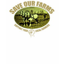 Farm Support t-shirts by DirtyHands Farm Support t-shirts