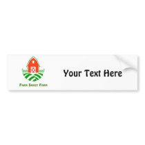 Farm Sweet Farm Bumper Sticker