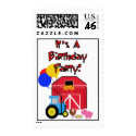 Farm Theme Birthday Postage stamp