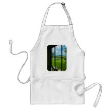 Farm Through Window Apron