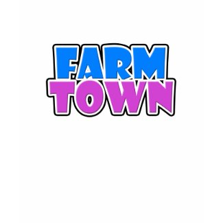 Farm Town Long Sleeve Shirt shirt