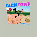Farm Town Sleepy Piggy T-Shirt