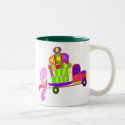 farm truck cartoon mugs