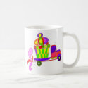 farm truck cartoon mugs