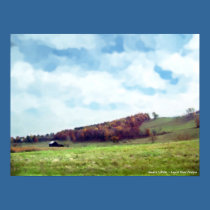 Farm Watercolor posters