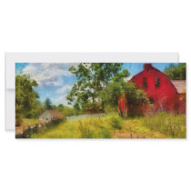 Farm - Where the Farmer lives Rack Card Design