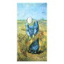 Farm worker by Vincent van Gogh Customized Photo Card