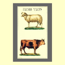 Farm Yard Poster posters