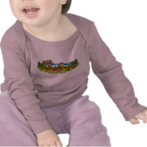 Farmaholic Logo Infant Bella Long Sleeve Shirts