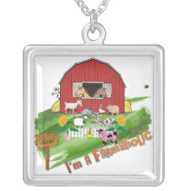 Farmaholic Online Farming  Necklace