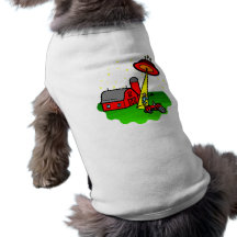 Farmer Alien Abduction Pet Clothes