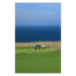 Farmer at work custom stationery