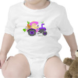 Farmer baby girl shirts