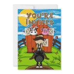 Farmer Boy with Cow &amp; Pig Party Invite
