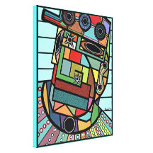 "Farmer" by Ruchell Alexander Canvas Print