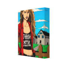 Farmer Chick Canvas Prints