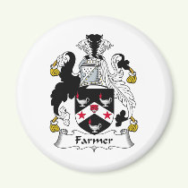 Farmer Family Crest Magnet