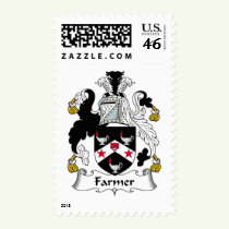 Farmer Family Crest Stamps