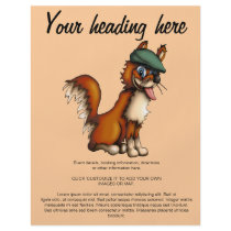 Farmer Fox, flyer