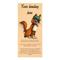 Farmer Fox, rack card
