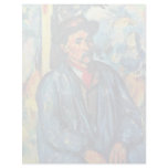 Farmer In Blue Overalls By Paul Cézanne Letterhead
