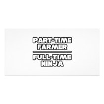 Farmer...Ninja photo cards by Farmer_Shirts Farmer...Ninja photo cards