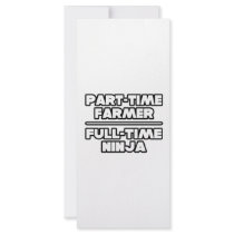 Farmer...Ninja rack cards by Farmer_Shirts Farmer...Ninja rack cards