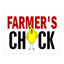 Farmer’s Chick Postcard