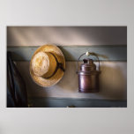 Farmer -  The coat rack Poster