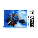 farmer toms windmill postage stamp