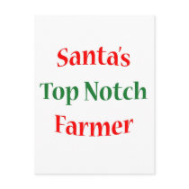 Farmer Top Notch Post Card