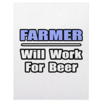 Farmer...Will Work For Beer letterhead by Farmer_Shirts Farmer...Will Work For Beer letterhead