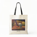 Farmer With Hoe By Seurat Georges bags