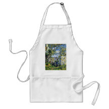 Farmer With Wheelbarrow,  By Pissarro Camille Aprons