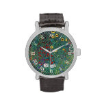 Farmergarden Sunflower, Klimt, Vintage Flowers Wristwatches