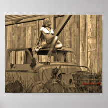 Farmers Daughter Posters