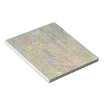 Farmers garden with crucifix by Gustav Klimt notepads