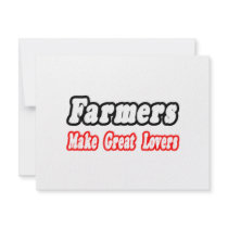 Farmers Make Great Lovers invitations by Farmer_Shirts Farmers Make Great Lovers invitations