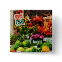 Farmer's Market Button