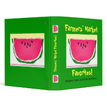 Farmers' MArket Favorites Vinyl Binder