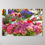 Farmer's Market Flower Stall Posters