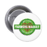 Farmers Market Heart Buttons