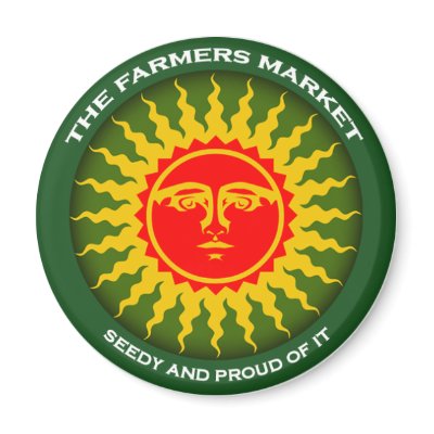 Farmers Market Magnet by DirtyHands