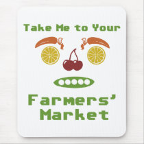 Farmers Market mousepads by evisionarts Farmers Market mousepads