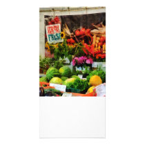 Farmer's Market Photo Greeting Card