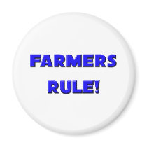 Farmers Rule! magnets by professions Farmers Rule! magnets