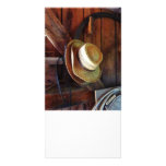 Farmer's Staw Hats Photo Greeting Card