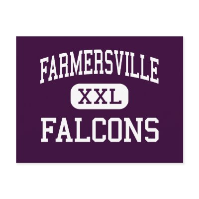 Farmersville - Falcons - Senior - Farmersville Postcard by customteamsportswear